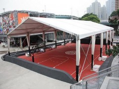 体育场馆篷房厂家 定做户外移动网球馆篷房 常瑞篷房有限公司图2